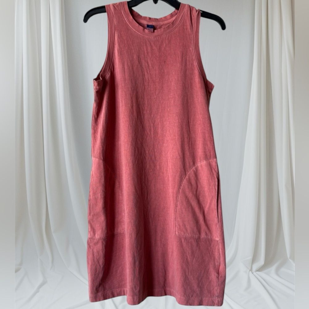 Old Navy Coral Midi Tank Dress